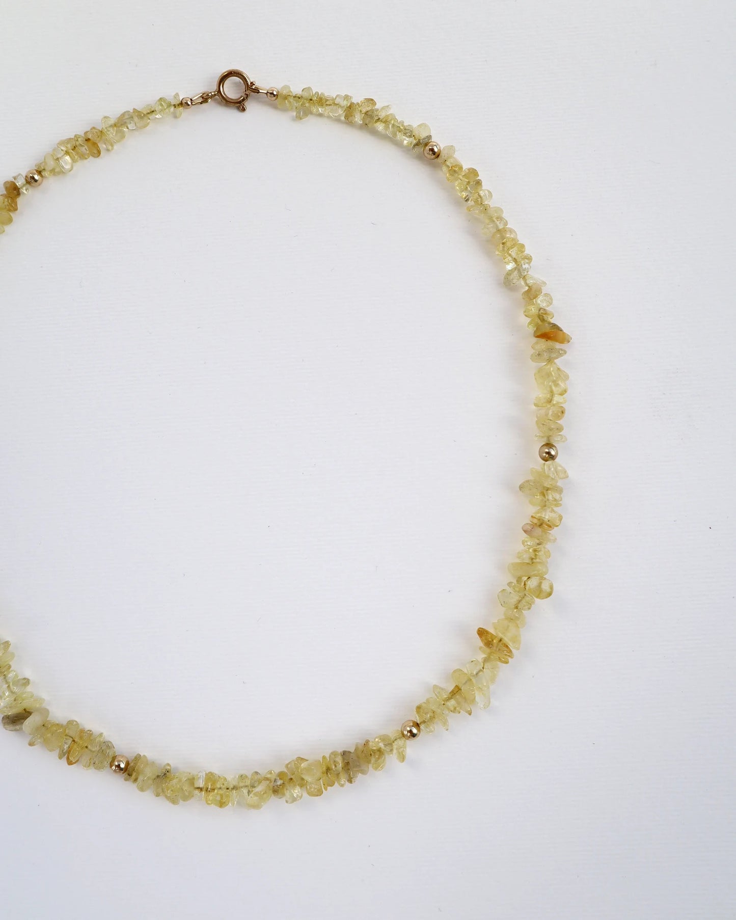 Citrine Necklace | 14k Gold-Filled - Nalika Jewelry