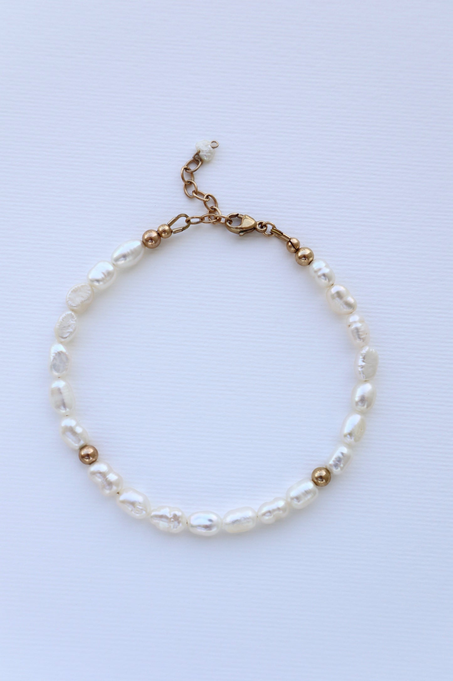 Freshwater Pearl Bracelet | 14k gold-filled - Nalika Jewelry