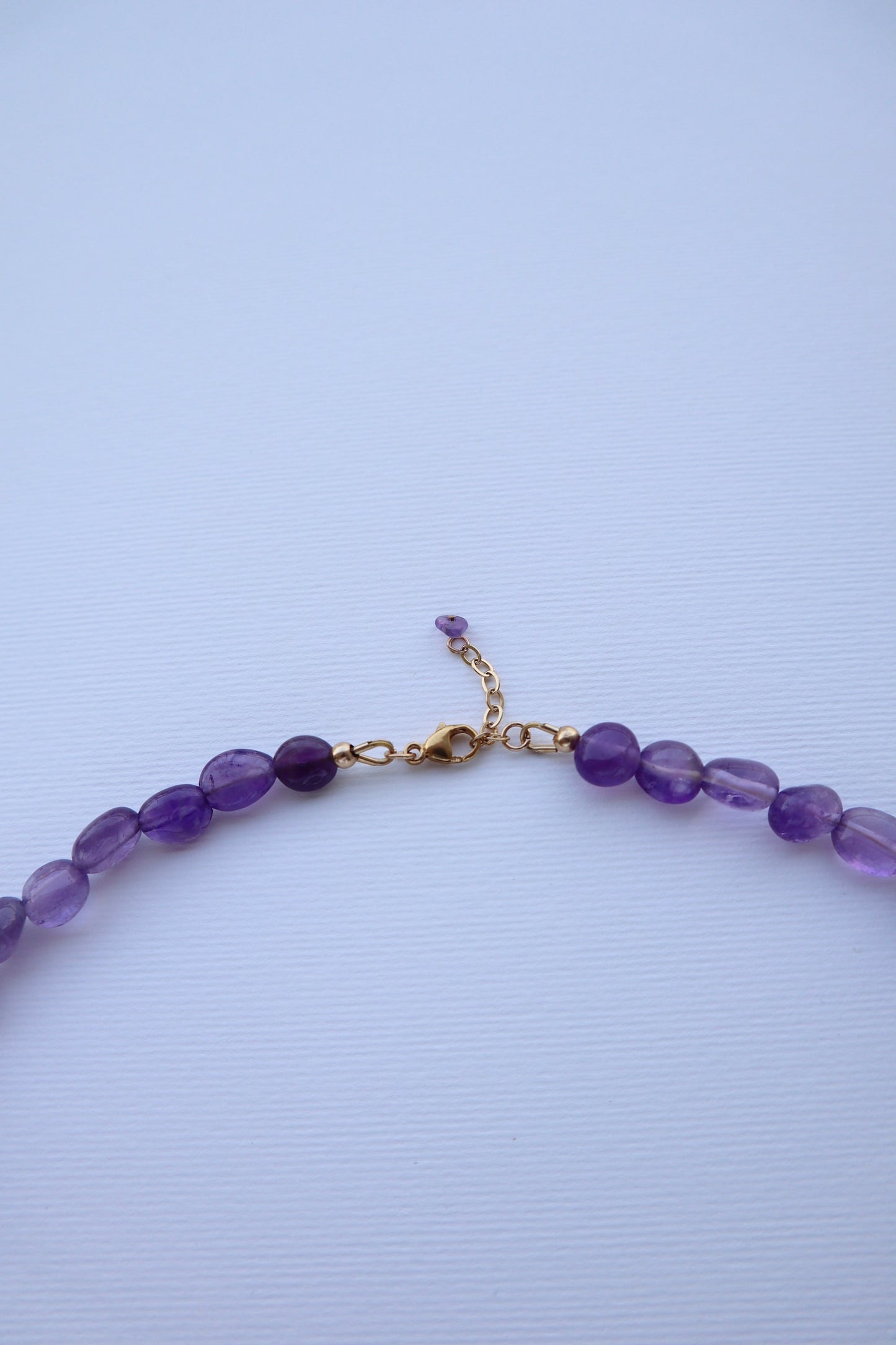 Amethyst & Freshwater Pearls Necklace | 14K Gold-Filled - Nalika Jewelry