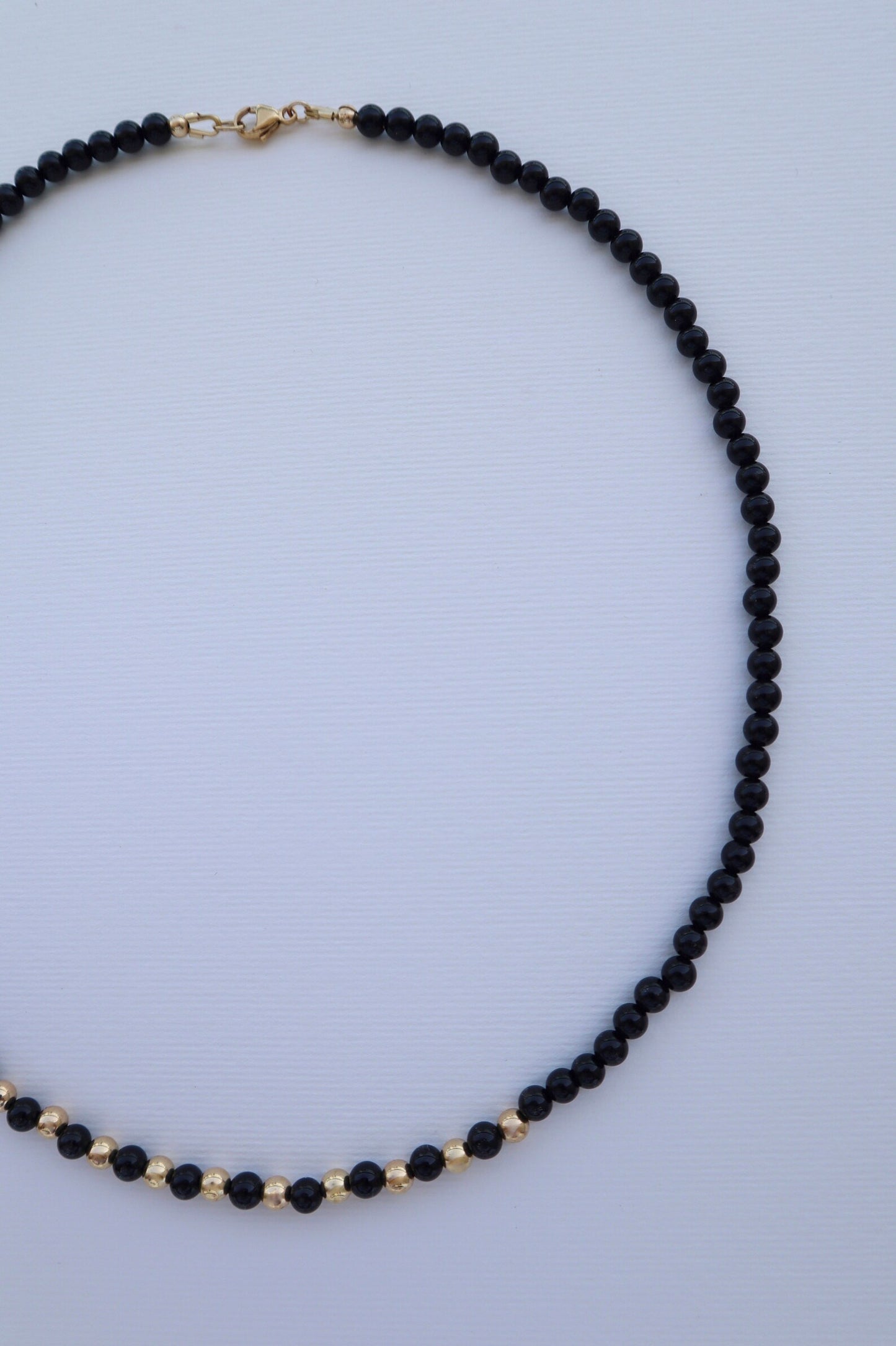 Onyx Necklace | 14k Gold-Filled - Nalika Jewelry